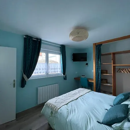 Ferienwohnung Le Nid Des Hirondelles Cucq Exterior foto